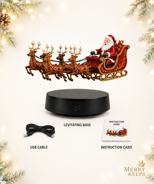 Floating Santa Sleigh
